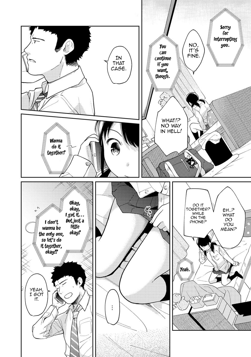 Hentai Manga Comic-1LDK+JK Suddenly Living Together?-Chapter 14-15